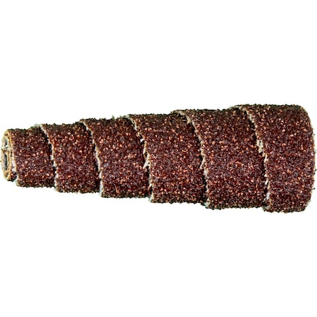 Pferd 3/4" x 2" Cartridge Roll, 3/16" AH - Full Taper, Aluminum Oxide 60 Grit 41882